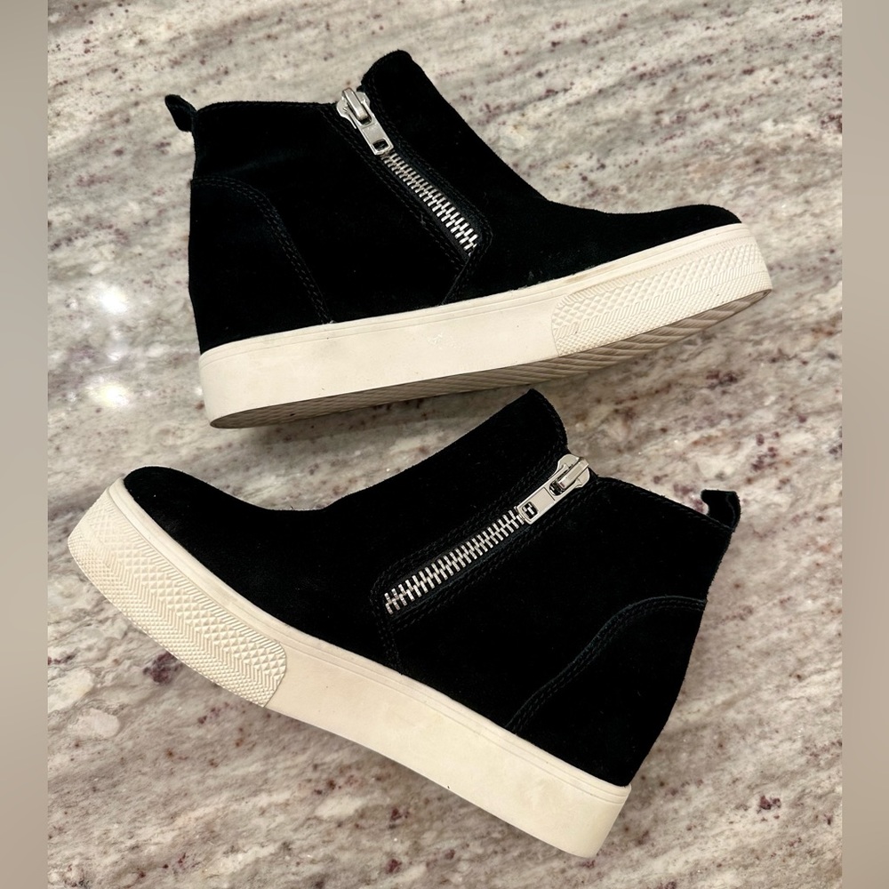 Women’s Steve Madden Wedge High Top Platform Sneaker